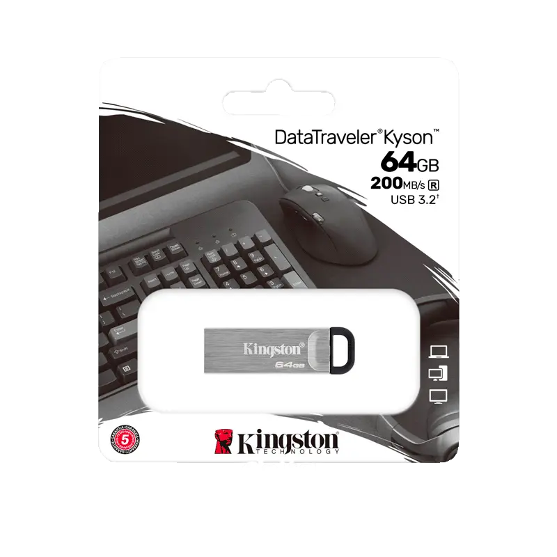 Kingston DataTraveler Kyson 64GB USB Flash Drive